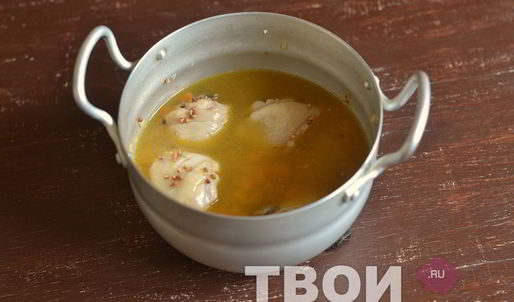 гречка с курицей