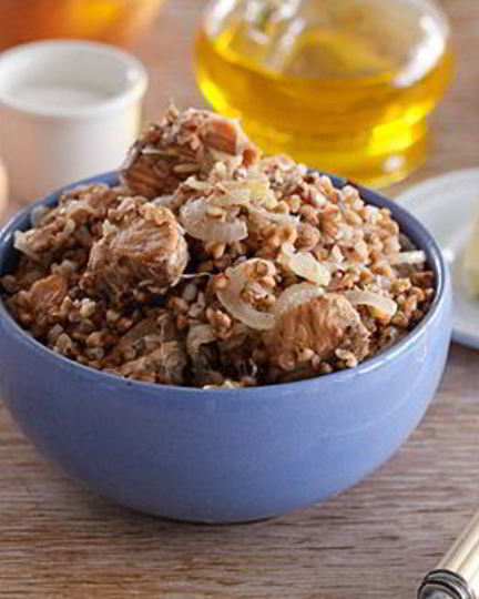 Рецепт гречки с лососем в мультиварке