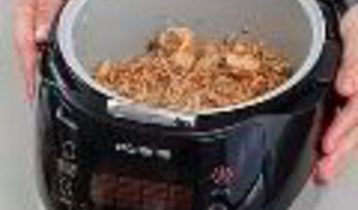 гречка с лососем в мультиварке