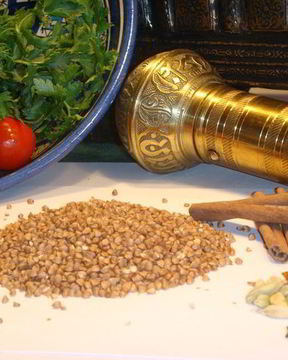 Гречка с луком по-берберски