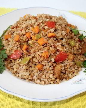 Гречка с мясом в духовке