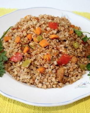 Гречка с мясом в духовке