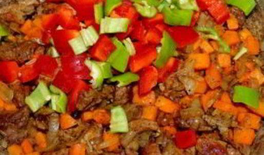 гречка с мясом в духовке