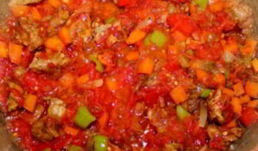 гречка с мясом в духовке