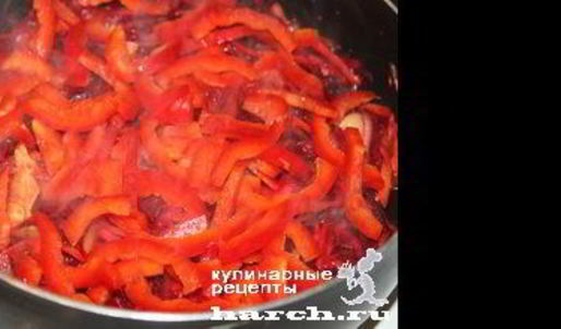 гречка с овощами красная горка