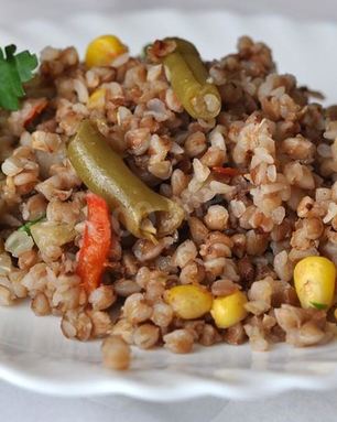 Гречка с овощами в мультиварке