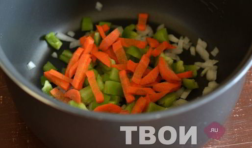 гречка с овощами