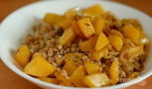 гречка с сушеными грибами