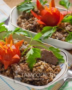 Гречка с тушенкой в скороварке