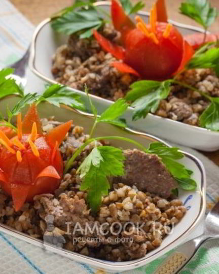 Рецепт гречки с тушенкой в скороварке