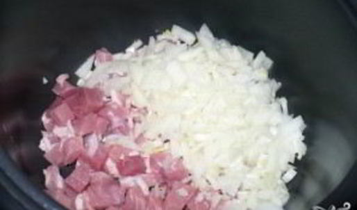 гречка со свининой в мультиварке