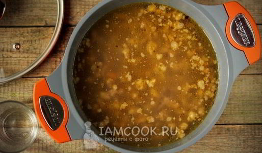 гречка со свиным фаршем