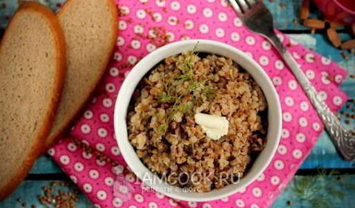 гречка со свиным фаршем