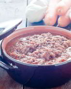 Гречка в сливочно-томатном соусе