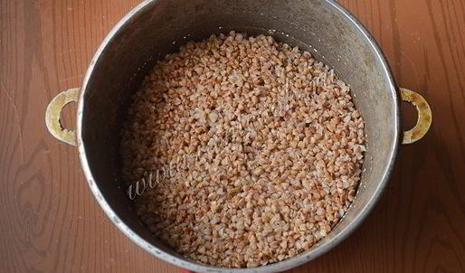 гречка в томатно-горчичном соусе