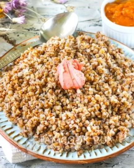 Рецепт гречневой каши для детей