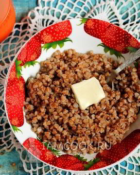 Гречневая каша на молоке в мультиварке