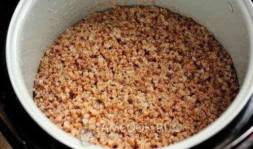 гречневая каша на молоке в мультиварке