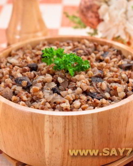 Рецепт гречневой каши с грибами