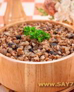 Гречневая каша с грибами