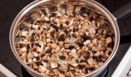 гречневая каша с грибами