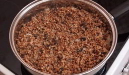 гречневая каша с грибами