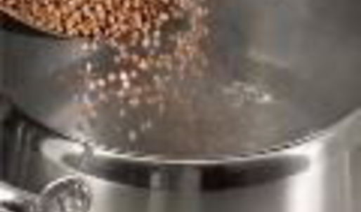 гречневая каша с лососем и оливковым маслом