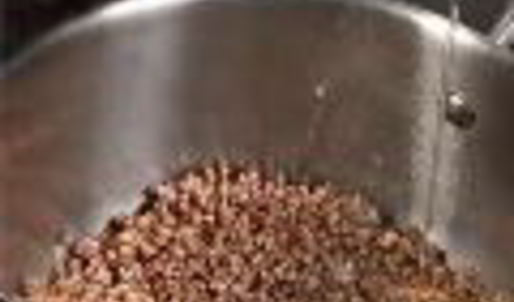 гречневая каша с лососем и оливковым маслом