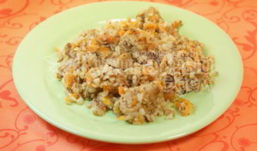 гречневая каша с мясом