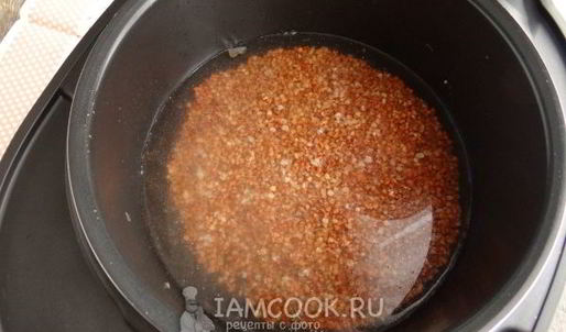 гречневая каша со сливочным сыром в мультиварке