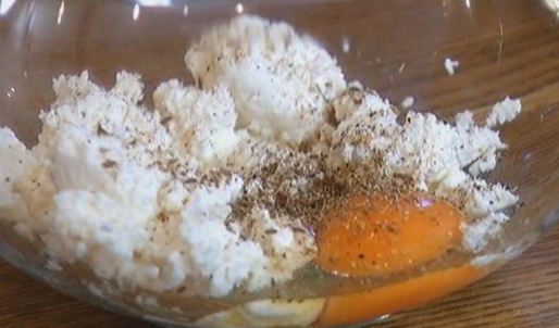 гречневая каша, запеченная с творогом