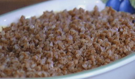 гречневая каша, запеченная с творогом