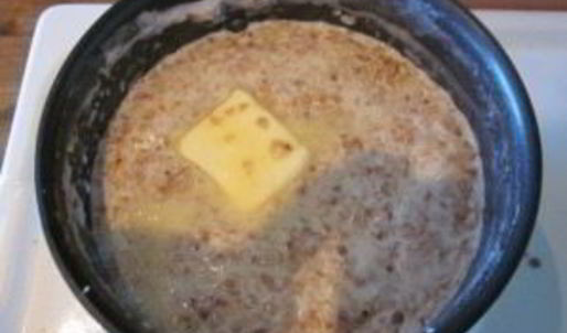 каша гречневая на молоке