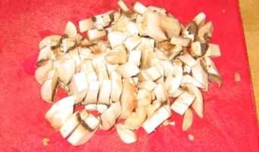 каша гречневая с белыми грибами