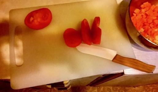 каша гречневая с овощами и тушенкой