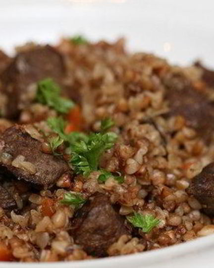 Рецепт каша гречневая с печенью в мультиварке