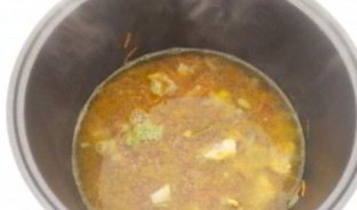 каша гречневая со свининой