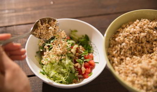 живая гречневая каша