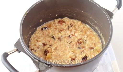 каша геркулесовая на воде