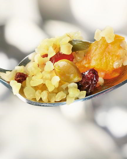 Рецепт каши из булгура с сухими фруктами и медом