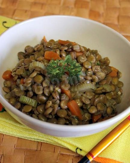 Рецепт каши из чечевицы