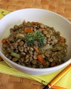 Каша из чечевицы