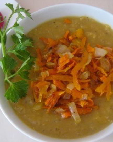 Рецепт каши из красной чечевицы