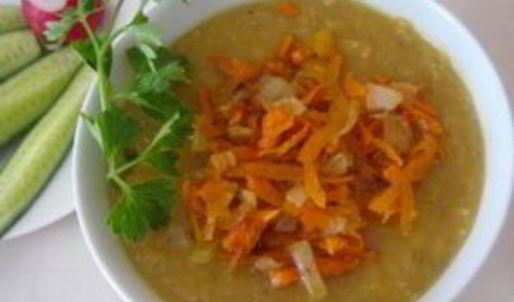 каша из красной чечевицы