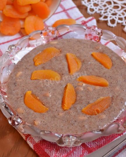 Рецепт каши из льняной муки