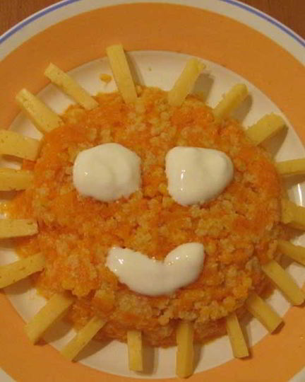 Рецепт каши из тыквы с пшеном на плите