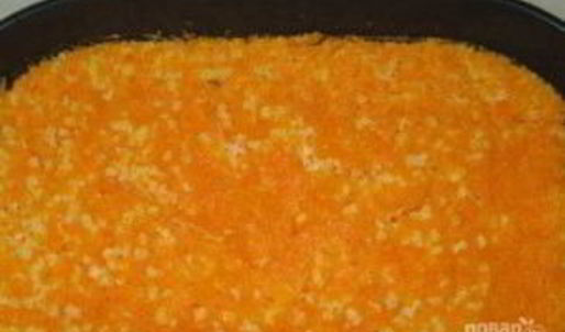 каша из тыквы с пшеном на плите