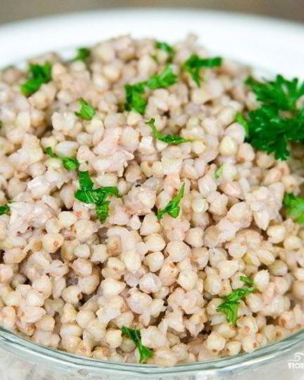 Рецепт каши из зеленой гречки