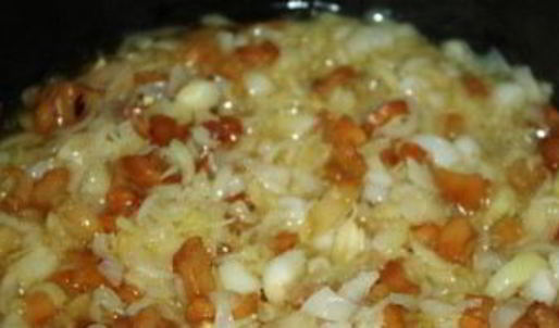 каша на костре