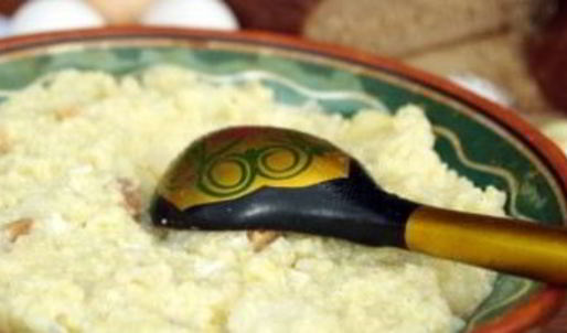 каша на костре